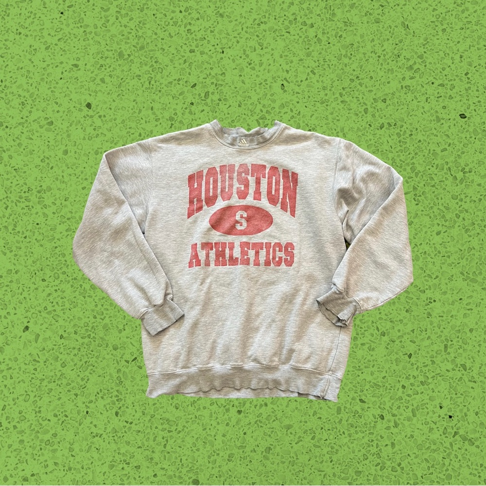 ADIDAS HOUSTON ATHLETICS CREWNECK
